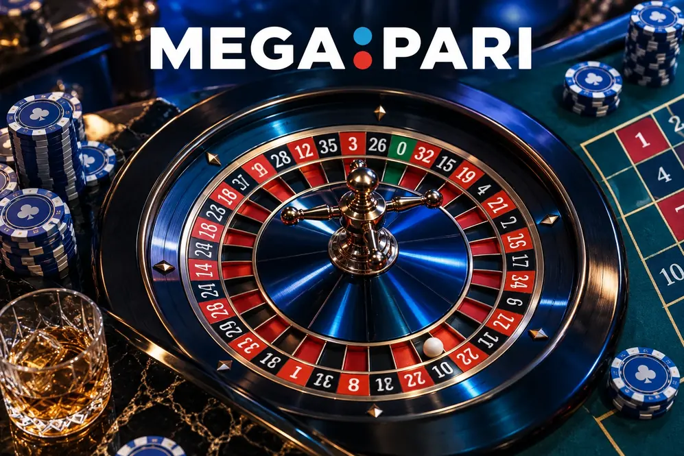 Ilustración: ruleta en Megapari